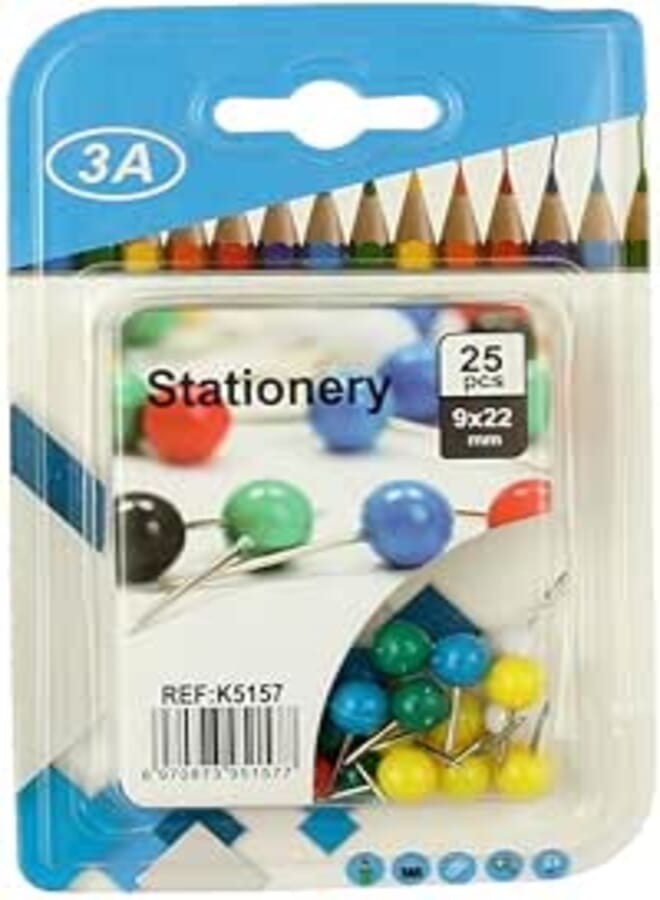 3A Staples Perspective For The Board Alfeline 50 Pin 9x22 ml 2 Pieces - Multi Color